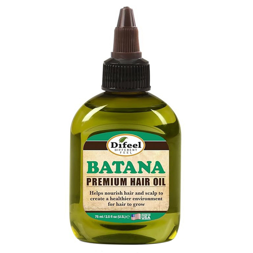 Difeel Batana Premium Hair Oil for Hair Growth 2.5 Oz (75ml)